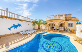 Amazing home in Santa Pola with Outdoor swimming pool, WiFi and 3 Bedrooms